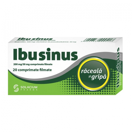 Raceala si gripa - Ibusinus Raceala Si Gripa x 20 cpr.