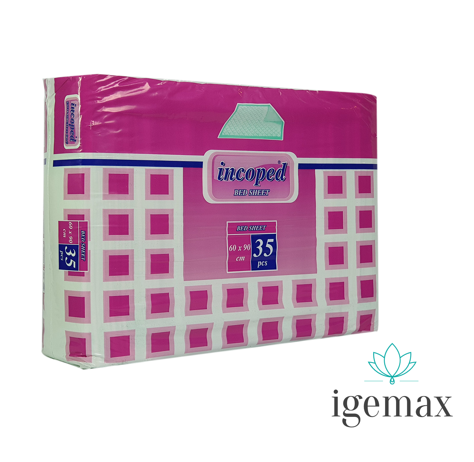 Dispozitive medicale - Igemax Incoped Aleze Absorbante 60 x 90 cm x 30 bc.