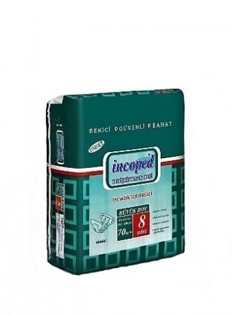Dispozitive medicale - Igemax Incoped Scutece Adulti L x 8 bc.