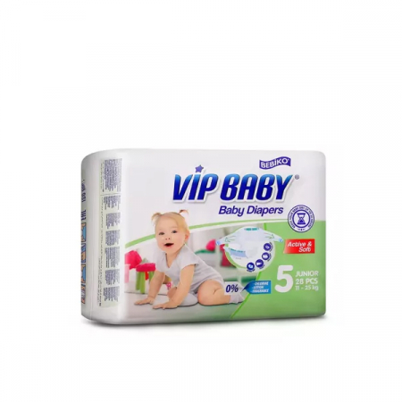 Scutece si servetele - Igemax VIP Baby Junior Scutece Copii Nr. 5 x 28 bc. (11-25 kg)
