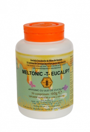 Produse Apicole - Institutul Apicol Meltonic T-Eucalipt Apitonic Cu Ulei De Eucalipt x 50 cpr.