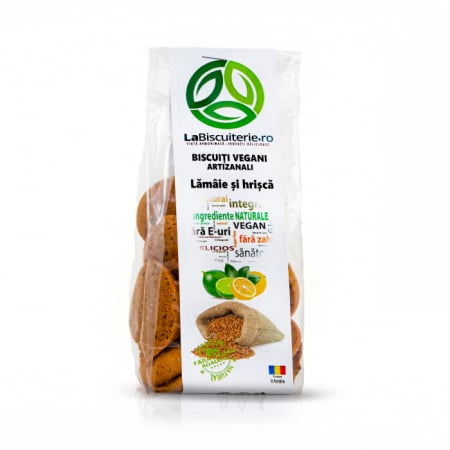 Biscuiti - La Biscuiterie Biscuiti Vegani Lamaie Si Hrisca x 120 g