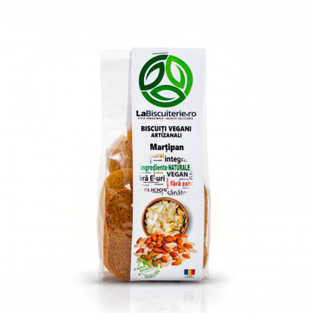 Biscuiti - La Biscuiterie Biscuiti Vegani Martipan x 120 g