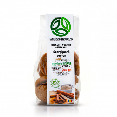 Biscuiti - La Biscuiterie Biscuiti Vegani Scortisoara Ceylon x 120 g