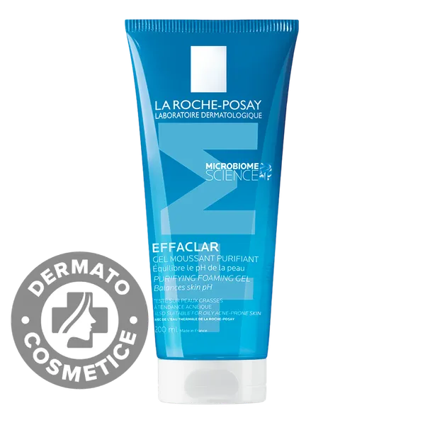 Ingrijire ten - La Roche Posay Effaclar Gel Spumant Purifiant Pentru Ten Gras Cu Tendinta Acneica x 200 ml