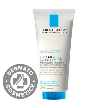 Ingrijire corporala - La Roche Posay Lipikar Syndet AP+ Crema De Curatare Anti-Iritatii Piele Atopica Sensibila x 200 ml