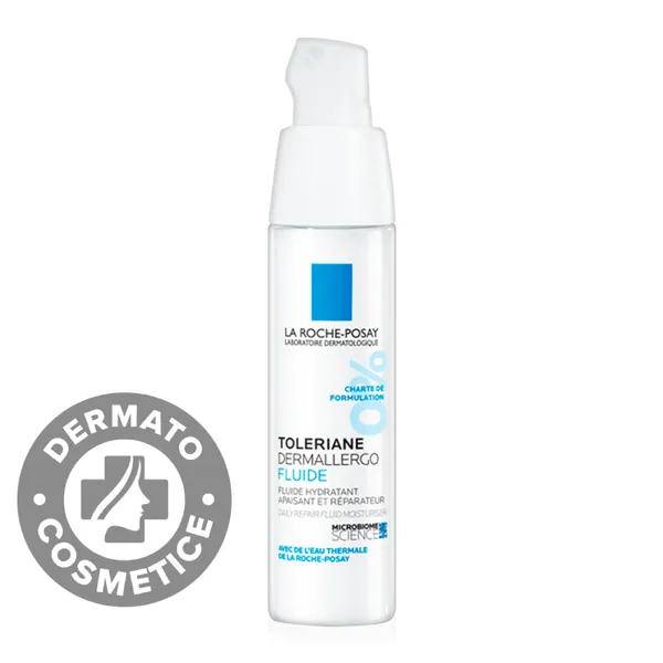 Ingrijire ten - La Roche Posay Toleriane Dermallergo Fluid Hidratant, Calmant Si Reparator Pentru Ten Alergic Sau Reactiv x 40 ml
