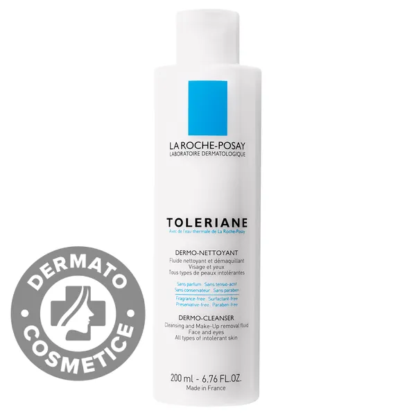 Ingrijire ten - La Roche Posay Toleriane Lapte Demachiant Si De Curatare Pentru Piele Intoleranta Si Sensibila x 200 ml