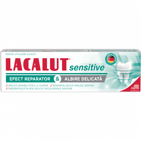 Igiena orala - Lacalut Sensitive Whitening x 75 ml