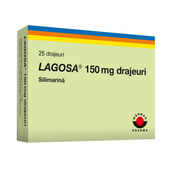 Afectiuni hepato-biliare - Lagosa 150 mg x 25 drajeuri