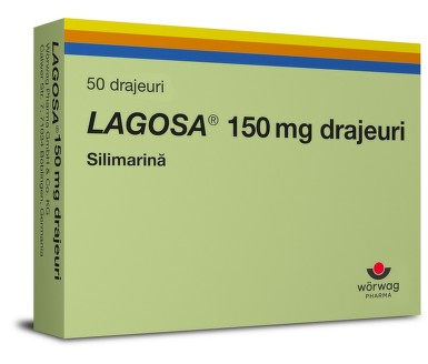 Afectiuni hepato-biliare - Lagosa 150 mg x 50 drajeuri