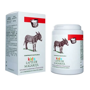 Imunitate - Lapte De Magarita Kids x 10 cpr. masticabile
