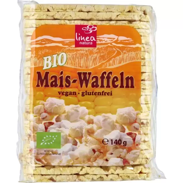 Cereale si musli - Linea Natura Vafe Din Porumb Fara Gluten Bio x 140 g