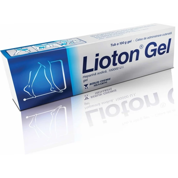 Medicamente fara reteta - Lioton Gel 100.000 UI x 100 g