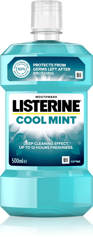 Igiena orala - Listerine Cool Mint Apa De Gura x 500 ml