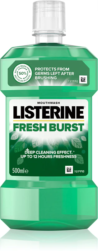 Igiena orala - Listerine Fresh Burst Apa De Gura x 500 ml