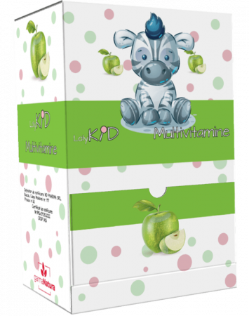 Vitamine si minerale - LolyKid Acadele Multivitamine cu Aroma de Mar x 100 bc.