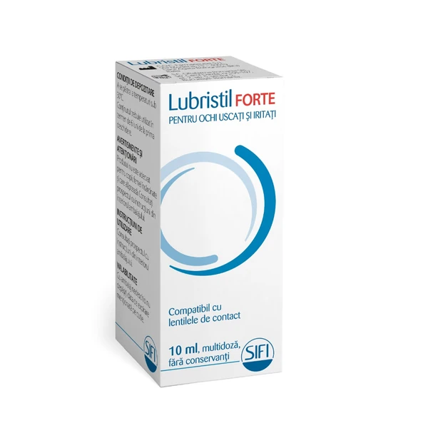 Igiena oculara si ORL - Lubristil Forte x 10 ml