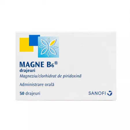 Antistres si anxietate - Magne B6 10 ml x 10 fi.