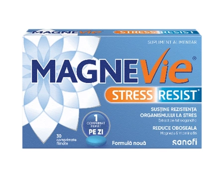 Suplimente alimentare/Dispozitive medicale - MagneVie Stress Resist x 30 cpr. filmate