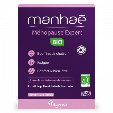 Menopauza - Manhae Menopause Expert Bio Pentru Premenopauza Si Menopauza 40+ x 60 cps. vegetale