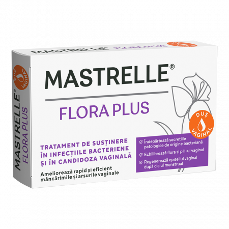 Igiena si ingrijire intima - Universs _ Mastrelle Flora Plus Dus Vaginal x 10 pl.