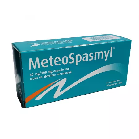Afectiuni digestive - Meteospasmyl x 30 cpr.
