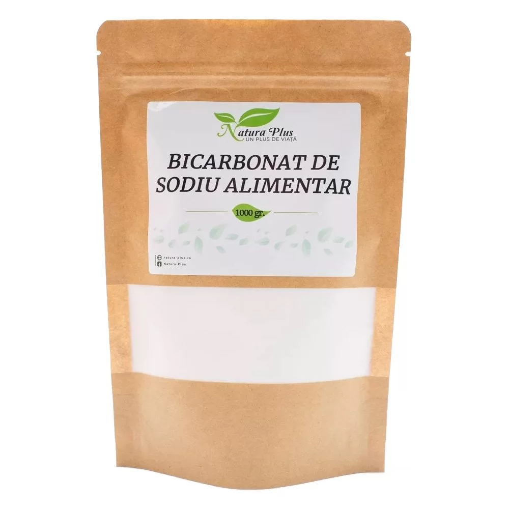 Condimente - Natura Plus Bicarbonat De Sodiu Alimentar x 1000 g