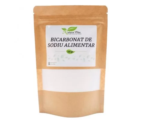 Condimente - Natura Plus Bicarbonat De Sodiu Alimentar x 500 g