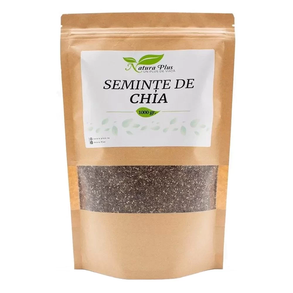 Seminte si nuci - Natura Plus Chia Seminte x 1000 g