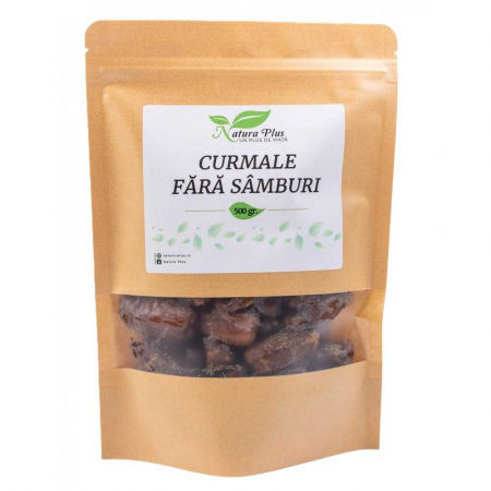 Fructe uscate sau confiate - Natura Plus Curmale Fara Samburi x 500 g