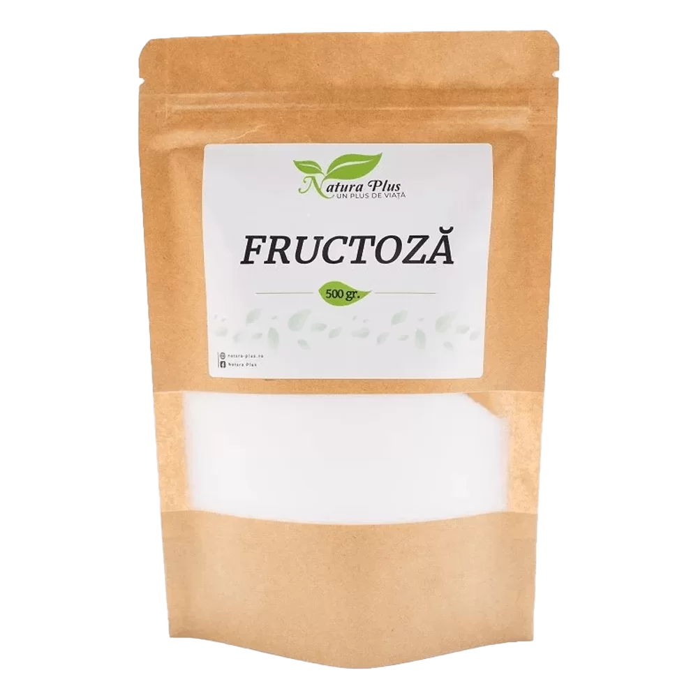 Indulcitori si zahar - Natura Plus Fructoza x 500 g