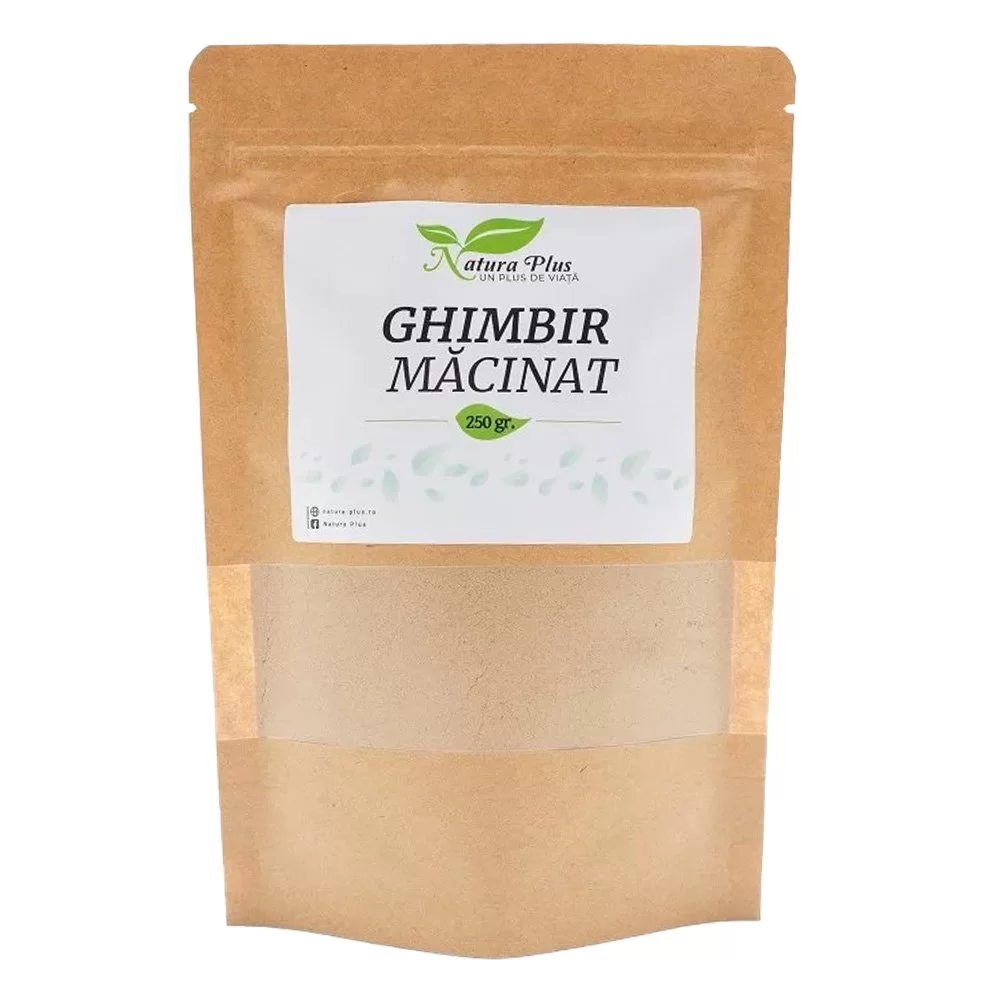 Condimente - Natura Plus Ghimbir Macinat x 250 g