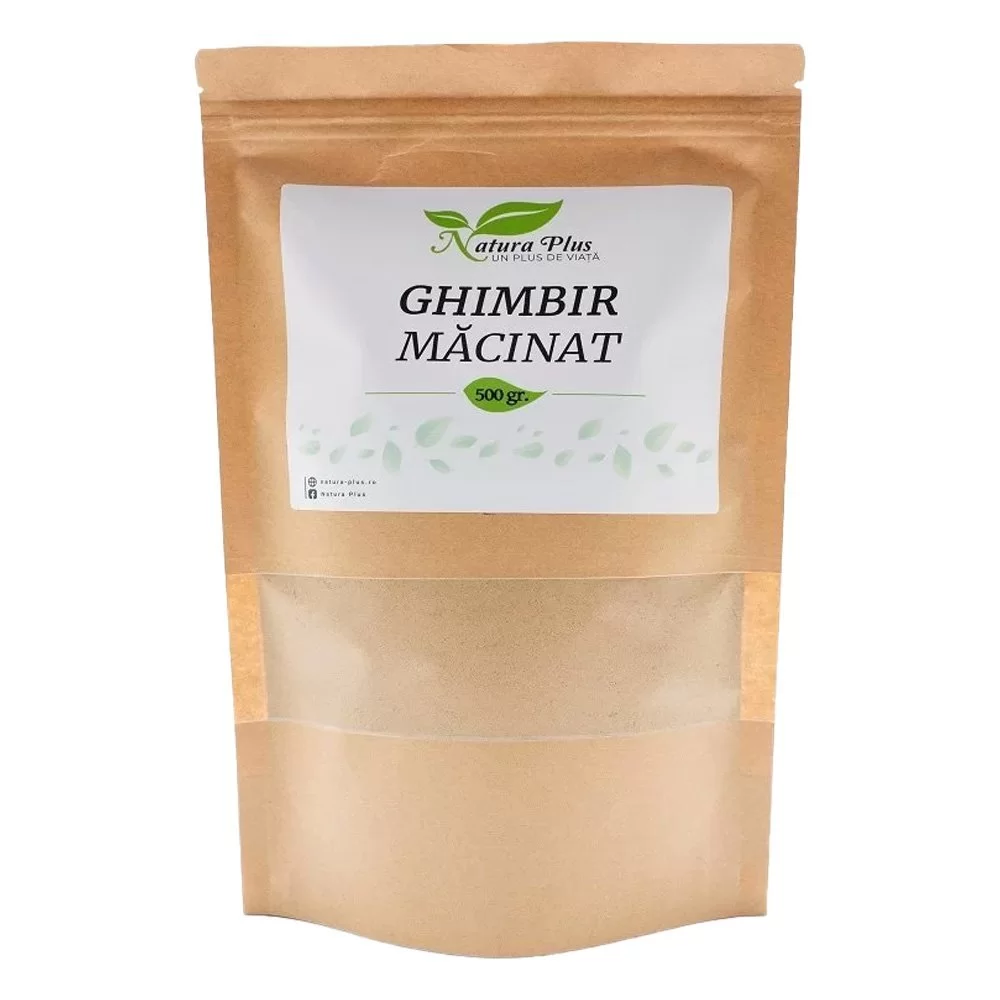 Condimente - Natura Plus Ghimbir Macinat x 500 g