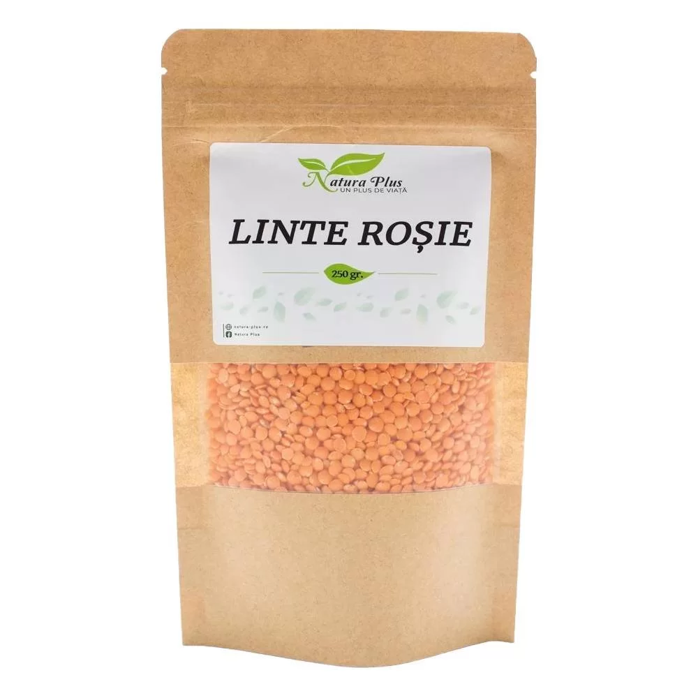 Seminte si nuci - Natura Plus Linte Rosie x 250 g