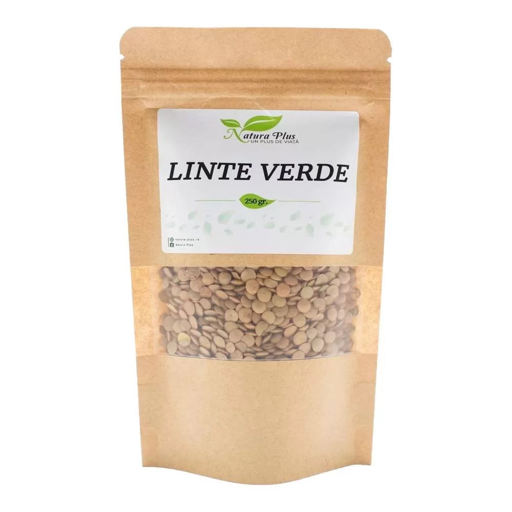 Seminte si nuci - Natura Plus Linte Verde x 250 g