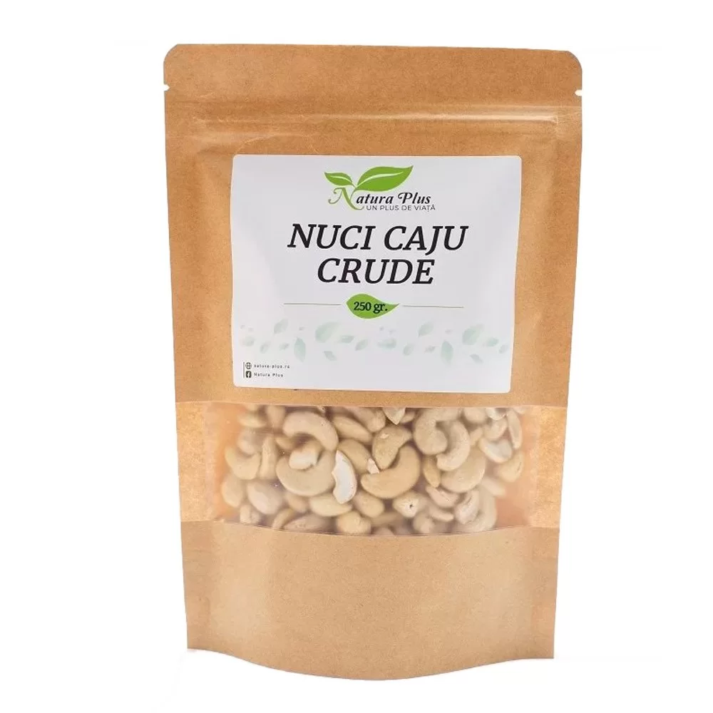 Seminte si nuci - Natura Plus Nuci Caju Crude x 250 g