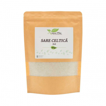 Condimente - Natura Plus Sare Celtica Fina x 500 g