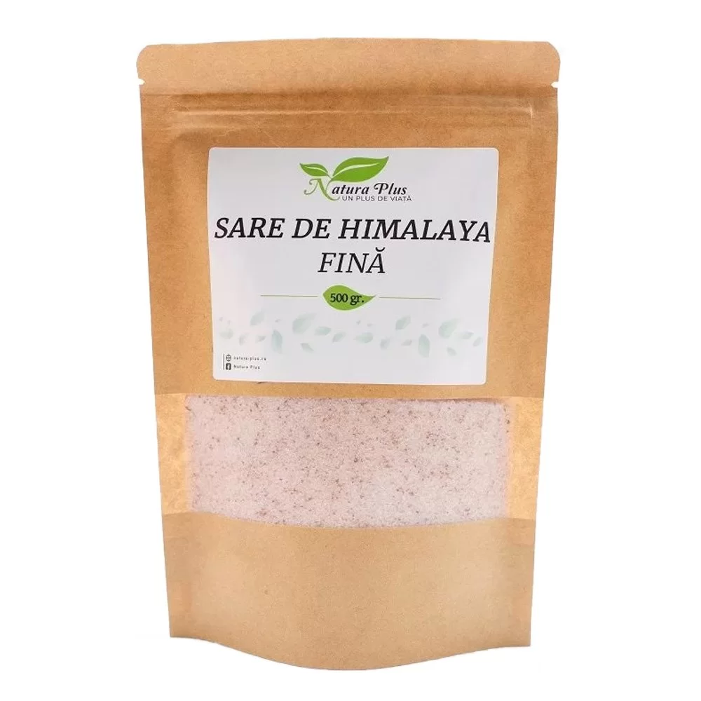 Condimente - Natura Plus Sare De Himalaya Fina x 500 g