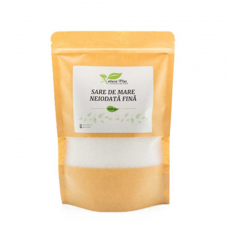 Condimente - Natura Plus Sare De Mare Neiodata Fina x 1000 g