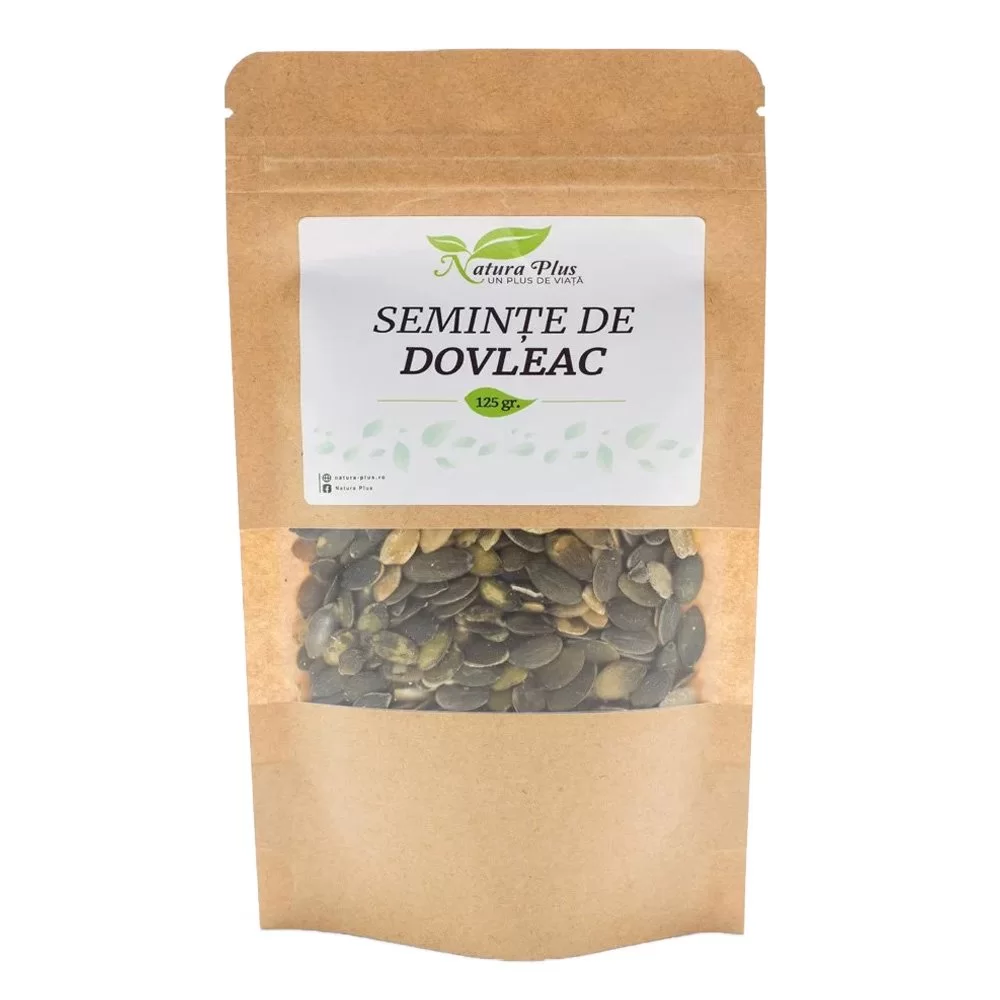 Seminte si nuci - Natura Plus Seminte De Dovleac x 125 g