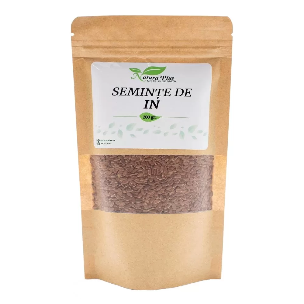 Seminte si nuci - Natura Plus Seminte De In x 200 g