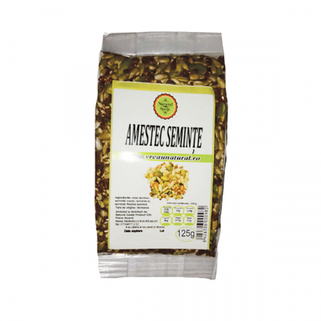 Seminte si nuci - Natural Seeds Amestec 4 Seminte x 125 g