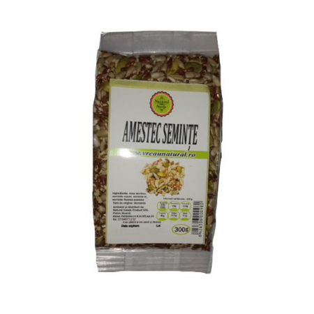 Seminte si nuci - Natural Seeds Amestec 4 Seminte x 300 g