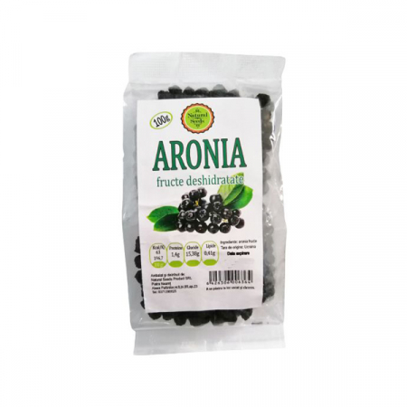 Fructe uscate sau confiate - Natural Seeds Aronia Fructe Deshidratate x 100 g