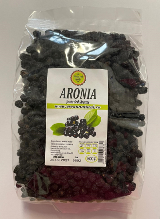 Fructe uscate sau confiate - Natural Seeds Aronia Fructe Deshidratate x 500 g
