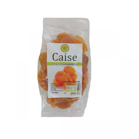 Fructe uscate sau confiate - Natural Seeds Caise Deshidratate x 200 g