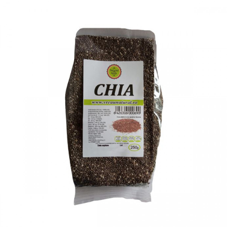Seminte si nuci - Natural Seeds Chia Seminte x 250 g