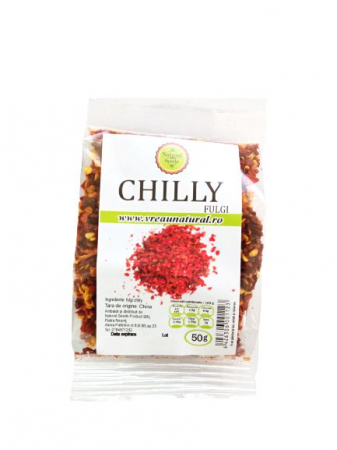 Condimente - Natural Seeds Chilly Fulgi x 50 g