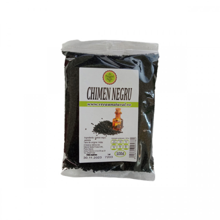 Seminte si nuci - Natural Seeds Chimen Negru Seminte x 100 g